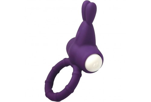 armony ms bunny anillo vibrador silicona morado