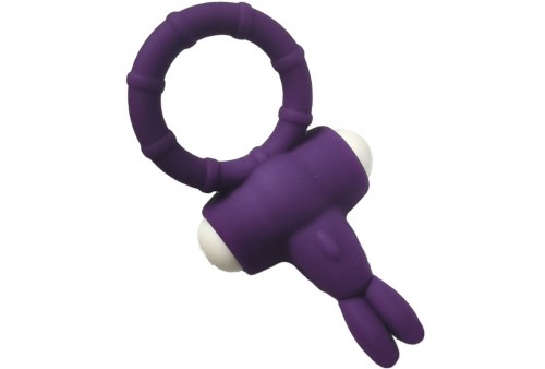 armony ms bunny anillo vibrador silicona morado