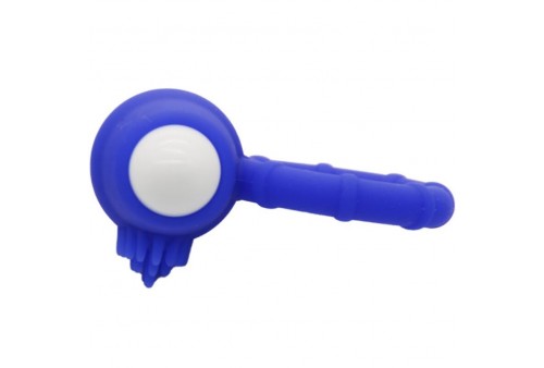 armony power o anillo vibrador silicona azul