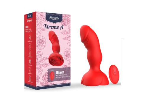 armony extreme a bloom rosa vibrador plug anal control remoto rojo