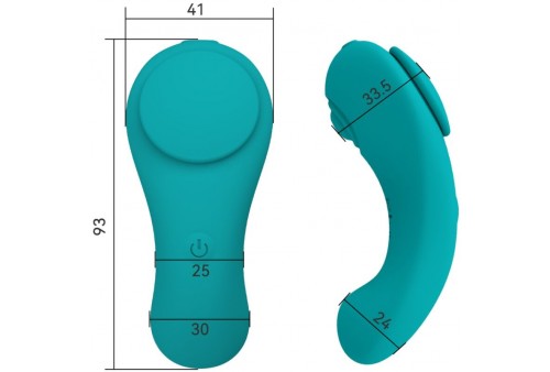 armony pleasure panty vibrador control remoto 3 velocidades verde