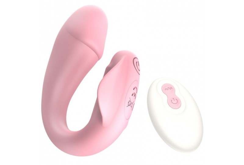 armony freshfun cici vibrador strap on control remoto y app 10 vibraciones rosa