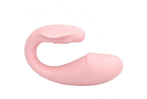 armony freshfun cici vibrador strap on control remoto y app 10 vibraciones rosa