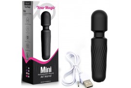 armony your magic masajeador vibrador recargable 10 vibraciones negro