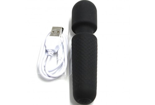 armony your magic masajeador vibrador recargable 10 vibraciones silicona negro