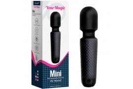 armony your magic masajeador vibrador recargable 10 vibraciones silicona negro