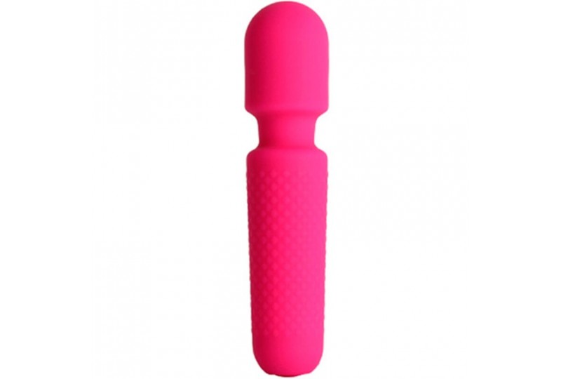 armony your magic masajeador vibrador recargable 10 vibraciones silicona rosa