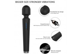 armony x power large masajeador vibrador 7 vibraciones negro