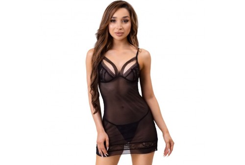 livco corsetti fashion tiana lc 20208 camisa tanga negro s m