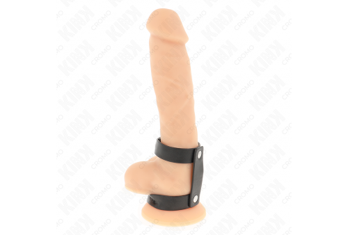 kink anillo pene doble polipiel ajustable