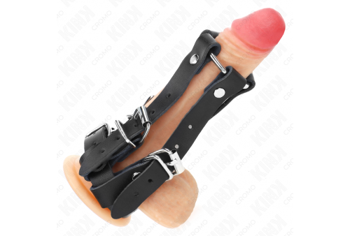 kink anillo pene con múltiples correas ajustable