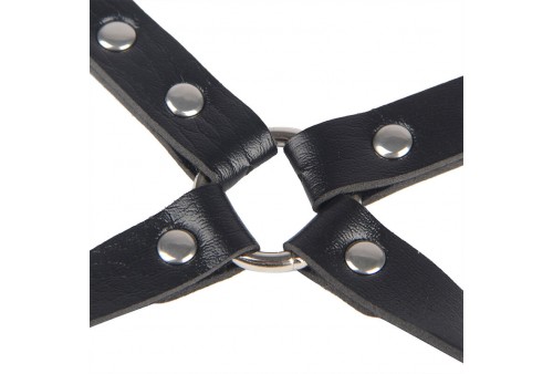 subblime 953690 esposas con cinturón bondage negro talla única