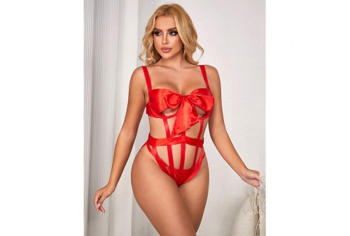 subblime 954468 body sexy calado con lazo rojo s m