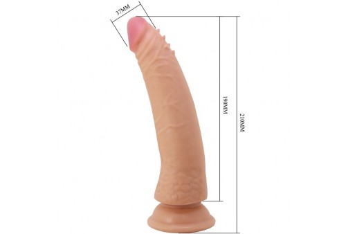 pretty love kable pene super realístico 21 cm natural