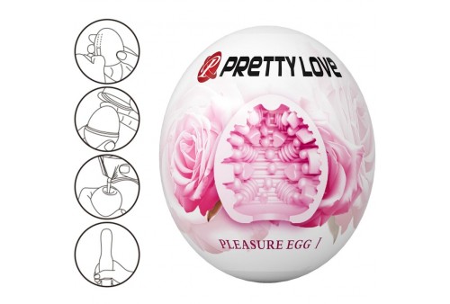 pretty love masturbador masculino huevo rosa