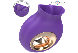 intense tuli estimulador clítoris 9 vibraciones 9 oscilaciones morado