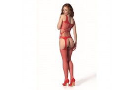 passion bs 106 bodystocking rojo talla única