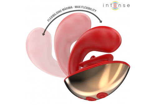 intense mariah vibrador estimulador en forma de u 10 vibraciones rojo