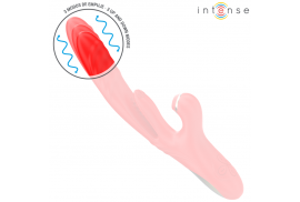 intense karol vibrador multifunción empuje estimulación succión rojo