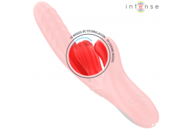 intense karol vibrador multifunción empuje estimulación succión rojo