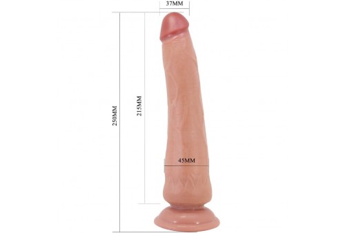 pretty love tiemeyer dildo realístico 25 cm modelo 2 natural