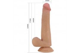 pretty love tallen dildo realístico 22 cm natural