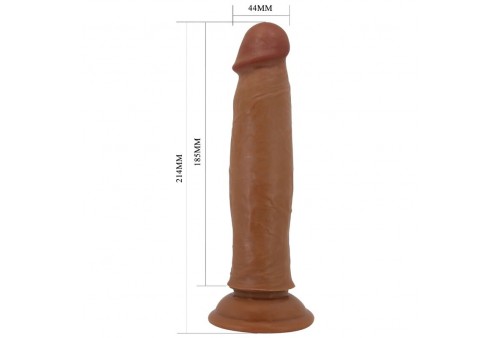 pretty love keon dildo realístico 21 cm mulato