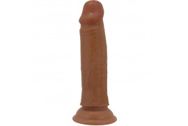 pretty love quentin dildo realístico 18 cm mulato