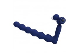 pretty love ajmal anillo vibrador con plug azul