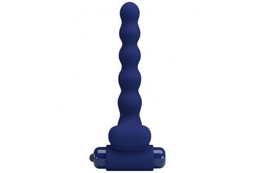 pretty love ajmal anillo vibrador con plug azul