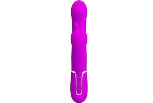 pretty love cammy triple vibrador multifunción 4 en 1 rosa