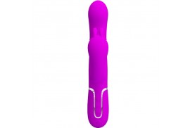 pretty love cammy triple vibrador multifunción 4 en 1 rosa