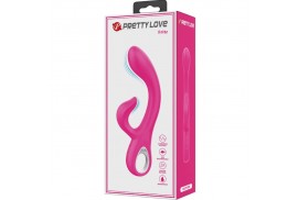 pretty love fritz vibrador rabbit 12 vibraciones rosa