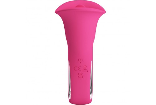 pretty love clyde vibrador oral lengua vibradora 12 vibraciones rosa