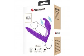 pretty love blackney anillo pene con plug vibrador lila