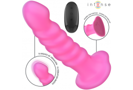 intense cindy vibrador talla l diseño en espiral 10 vibraciones rosa control remoto