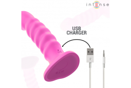 intense cindy vibrador talla l diseño en espiral 10 vibraciones rosa control remoto