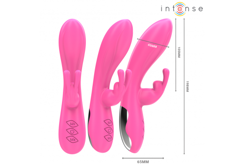 intense randall vibrador rabbit 10 vibraciones rosa