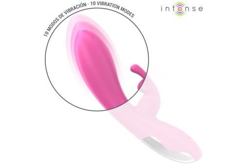 intense randall vibrador rabbit 10 vibraciones rosa