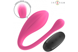 intense janice vibrador u doble estimulación 10 vibraciones rosa control remoto