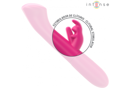 intense julieta vibrador rabbit 186 cm 10 vibraciones rosa