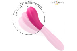 intense lisette vibrador 19 cm flexible 10 vibraciones rosa