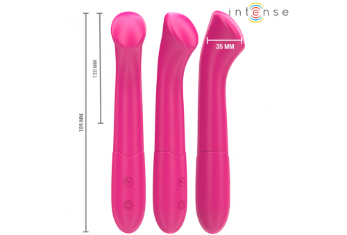 intense paty vibrador 19 cm flexible 10 vibraciones modelo 2 rosa